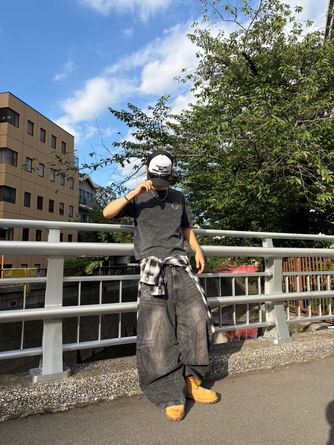 夏のストリートコーデ